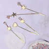 Nail Art Kits 12cm Gel Polish Metal Stirring Rod Tools Acrylic Powder Liquid UV Spoon Pin Star Dotting Embossed Pen Manicure