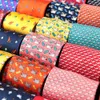 Zestaw krawata na szyję krawiec krawiecka moda drukowane zwierzę 100 jedwabne więzi owce motyl szczeniak słonia męska Premium jedwabne krawaty 221105
