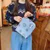 화장품 가방 일본식 코듀로이 가방 여성 핸드백 지갑 점화 메이크업 주최자 저장 소녀 연필 케이스