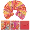 Emballage cadeau enveloppes rouges année chinois argent enveloppe Festival printemps Hongbao paquets paquet 2023 sac chanceux argent Lisee Xi