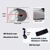 Dog Collars 5M 8M One-handed Lock Automatic Retractable Leash Nylon Extending Medium Large Training Rope