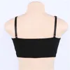 Bustiers Corsets mode Sexy femmes bustier tubulaire sous-vêtements sans couture fil intimes dos croisé femme sport soutien-gorge Fitness Bandeau