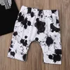 Kläderuppsättningar 2022 Brand Casual Born Baby Boy Clothes T Shirt Cactus Tops Vest Shorts Summer Outfit Childre 2st Set