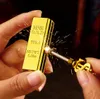 La dernière barre d'or imperméable correspond à un briquet à kérosène porte-clés multifonctionnel une variété de styles au choix prend en charge le logo personnalisé