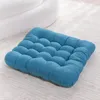 Pillow Thickened Solid Color Scrub Square Office Chair Seat Soft Sofa For Home Floor Decor Textile Knee