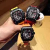 다기능 슈퍼 클론 럭셔리 남성 기계식 시계 Richa Milles Wristwatch Wine Barrel Watch RM50-03 다기능 자동 기계적 탄소 섬유 H2HC