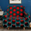 Pokrywa krzesełka 3D Digital Drukowane Slipcovers Miękki gładki rozciąganie Kanapa Wszystkie osłony Universal High Elastyczna sofa do salonu