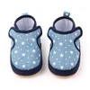 أحذية رياضية Baby Star طباعة مضادة للانزلاق قبل الحذاء SOLED SOLED FOR BOYS BOYS Blue/Pink BORNS TODDLER CRIB MOCCASIN