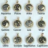 Jour et nuit signe du zodiaque collier pour femmes 12 Constellation pendentif perles chaîne tour de cou femme anniversaire bijoux carte en carton