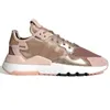 Chaussures de marque Nite Jogger Collégiale Vert Alpinisme Blanc Noir Rose Or 3M Baskets Réfléchissantes