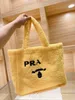 Clearance Handbag New autumn and winter Plush hobo shopping bag one shoulder handbag fashion versatile inverted