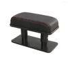 Interior Decorations Vingtank Elbow Support Anti-fatigue Adjustable Car Rest PU Leather Driver Side Comfortable Armrest For Vehicles