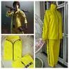 Pubg Game Playerunknown 039S Battlegrounds Cosplay Costume Small Yellow Chicken Eating Yellow Clothes Group Sports Top and Pant1788409