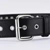 Ceintures mode dames en cuir punk ceinture rivet creux marque de luxe ceinture personnalité rock sauvage réglable jeune tendance ceinture 221107