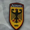Cinture smtp b2 badge tedesco ventola militare ricamato a doppia facciate insegne