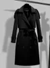 Cappotto invernale in misto lana da donna per donna Trench coat per donna Cappotto lungo Trench Coat Giacca streetwear moda coreana Top manica lunga vintage 221107