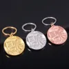 Bitcoin Keychain Collectible Physical Metal Bit Coin Keyring Pendant Women and Men Jewelry Accessories Gifts