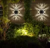 Luci da giardino solari di grandi dimensioni Lampada da parete per esterni a LED Lampada da giardino impermeabile per balcone Cortile Paesaggio Strada