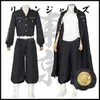 Tokyo Revengers Cos Mikey Hanagaki Takemich Cosplay Set completo di cotone Comodo costume anime Maschile Anime Gioco di ruolo J220720