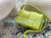 Klasyczna klapka botega CASSETTE pleciony pasek saszetka biodrowa Cleo tote damska luksusowa designerska torebka męska piterek Crossbody paski na ramię Torby pochette travel city