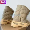 Top NSLTD Boots Knit RNR Boot Sulfur Designer mens knee high winter snow booties socks speed sneaker Khaki men women shoes waterproof casual sneakers warm shoe