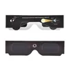 VRAR Accessorise 100 pcslot certifié sûr 3D papier lunettes solaires lentes vr Eclipse lunettes de visualisation 2211074221416