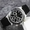 Stainless steel sapphire glass waterproof super luminous men's watch chronograph movement watch 41mm Montreux luxury