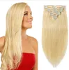 Hair Lace Wigs Real Wig Women's Straight Eight Piece Clip Human Hair