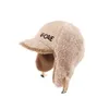 BeanieSkull Caps Autumn WInter Cashmere Hat For Women's Russian Men's Korean CasUAl Thickened Warm Earflap Soft Pilot Cap 221105