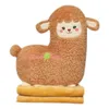 5060cm kawaii alpaca ugple اليابانية ناعمة محشو لطيف الألباكاسو الأغنام لاما دمى الحيوان وسادة hblanket ل Ldren Girls Gift J220729
