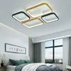 Luzes de teto Smart Home for Living Room Dining Quedroom Estudo 85-265V Modern LED Lamp Felltus
