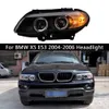 Feux de voiture ensemble de lampe frontale feux de jour DRL pour BMW X5 E53 2004-2006 clignotant dynamique LED phare de pièce d'auto