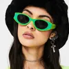 Солнцезащитные очки 20222women маленькие рамки модные оттенки очки винтажные кошачьи глаза солнечные очки просты для альпинизма рыбалки