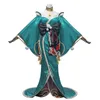 Fröken Hina Cosplay Costume Genshin Impact Game Miss Hina COS Old Costume Gorou Women Fox Dress Halloween With Ear Tail Prop J220720