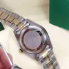 datejust 41mmメンズ自動機械式時計ディスプレイサファイアミラー防水機能トライアングルピットパターン外側ringvd66