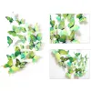 12 pcs 3D Papillon Sticker Mural PVC Simulation Stéréoscopique Papillon Mural Autocollant Réfrigérateur Aimant Art Decal Chambre D'enfant Décor À La Maison 1107