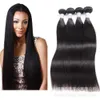 Cheveux Lace Wigs Real Curtain Straight 9a Bundle Perruque brésilienne de cheveux humains