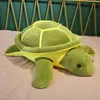 1Pc 3580Cm Beautiful Turtle Cuddle Kawaii Animal Dolls Stuffed Soft Animal Sea Turtle Pillow Birthday Gifts For ldren Girl J220729