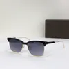 Nowe okulary przeciwsłoneczne projektowania mody 0812 Ramka oczu kota prosta i popularna styl wszechstronna ochrona UV400 Oczarowanie