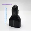 Chargeur de voiture intelligent Charge rapide Charge rapide 3 Ports QC3.0 PD type-c USB C adaptateur secteur sécurité pour téléphone iPhone Samsung