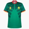 2023 2024 Kamerun Soccer Jerseys 23/24 fans Player Version Aboubakar Mbeumo Toko Ekambi Nkoulou Nkoudou M.Hongla Retro 1990 1998 2002 Retro Football Shirt Vest