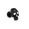 Human Skull Stud oorbellen roestvrij staal zwart punk eye spook oorringen voor vrouwen mannen fijne mode sieraden cadeau