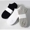 Chaussettes homme 12 paires coupe basse homme couleur unie noir blanc gris respirant coton sport homme court