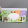 EVA Baby Wet Wipe Storage Boxes Pouch Cute Snap-Strap Refillable Wet Wipes Bag Flip Cover Tissue Box Outdoor Useful Babys Stroller Accessory 16colors