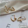 Stud Stud Comiya Boucles d'oreilles Feminino Boucle Doreille Femme Couleur Or Mode Mariage Acrylique Perles Déclaration Brincos Koreanearring D Dhupm