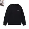 Designer col rond à capuche hommes femmes mode rue pull sweat lâche couple haut