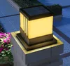 Solar Garden Lights Pillar Light Fence Light IP65 Outdoor Lamp For Decoration Gate Wall Courtyard Cottage