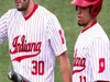 College Baseball indossa la maglia da baseball personalizzata Indiana Hoosier Coolege Schaffer Aaron Beck Max Wright Josue Urdaneta Brian Fuentes Ellison Hanna II Grant Magill