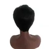 Hair Lace Wigs Pixie Wig Fashion Women's Short Curly Hair Chemical Fiber Headgear