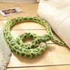 1 unid 200 cm simulación cobra y pitón serpiente juguetes de peluche suave relleno muñecas del zodiaco regalo divertido para ldren niños juguetes de fiesta J220729